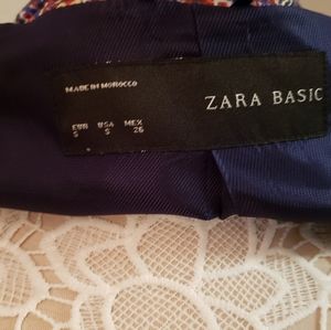Zara multi color blazer